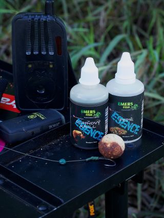 OLIHŇOVÝ KRILL 🦑🦐 Esence a mikropeletky=Maximálně nabušená bomba 💥💥💥 @honza.plic #kaprarina #lovkapra #rybolov #fishing...